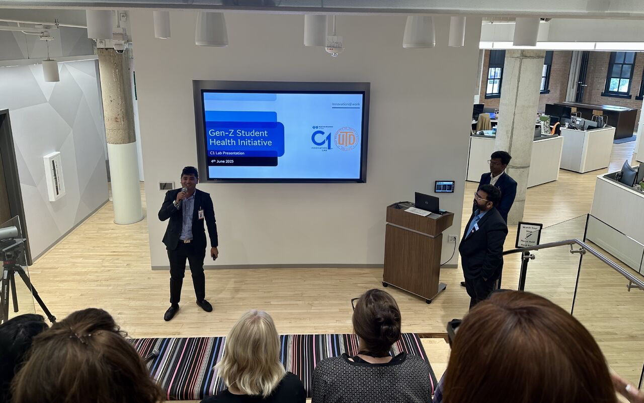 Live presentation to C1 Innovation Lab leadership